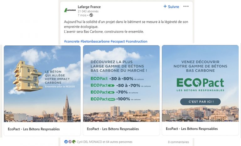 Illustration de l’avis : LAFARGE – Internet