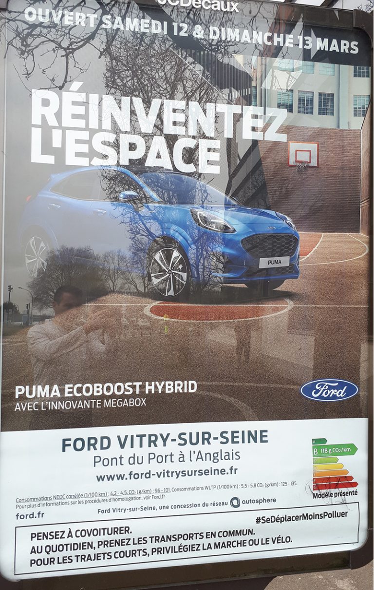 Illustration de l’avis : FORD PUMA – Affichage