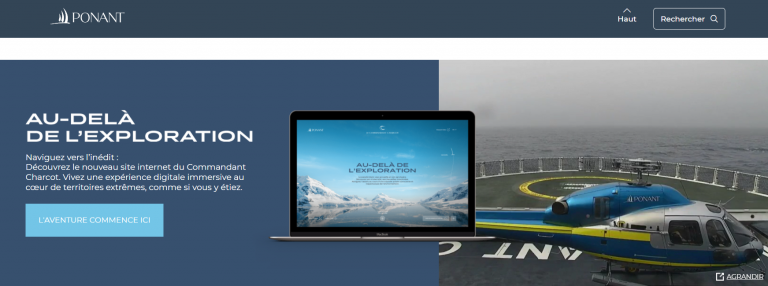 Illustration de l’avis : COMPAGNIE DU PONANT – Internet