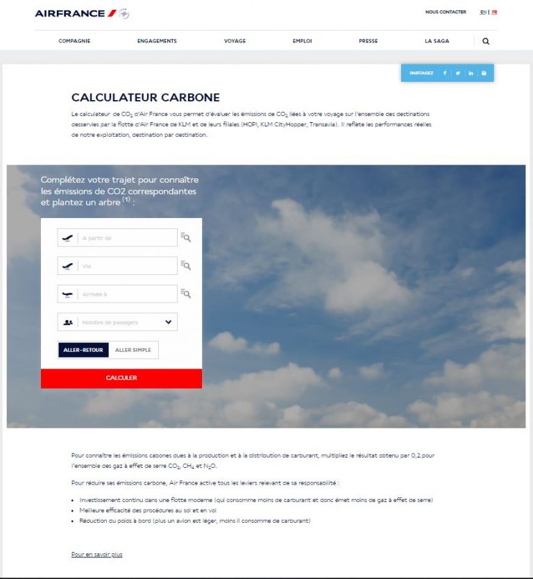 Illustration de l’avis : AIR FRANCE – Internet