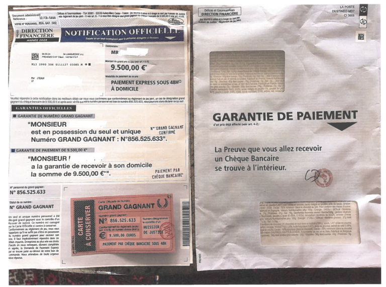 Illustration de l’avis : DELICES ET GOURMANDISES – publipostage