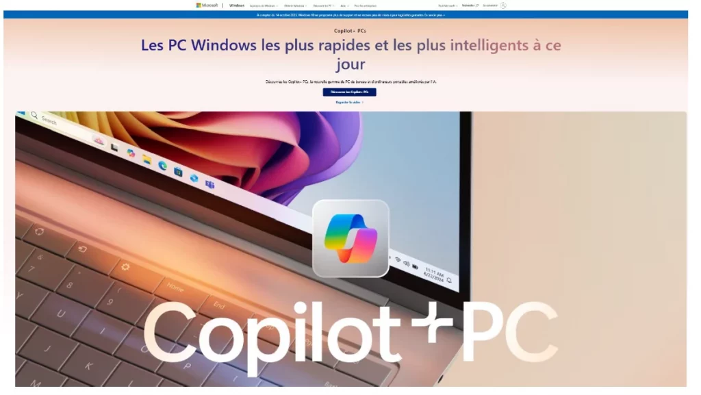 Publicité Microsoft