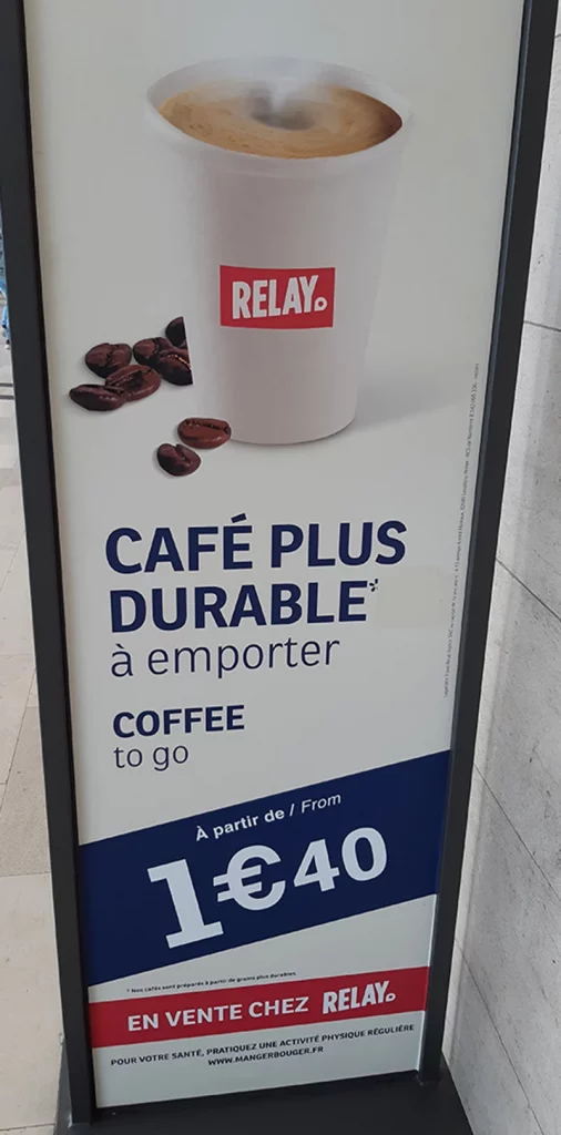 Publicité Relay