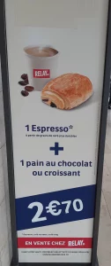 Publicité Relay