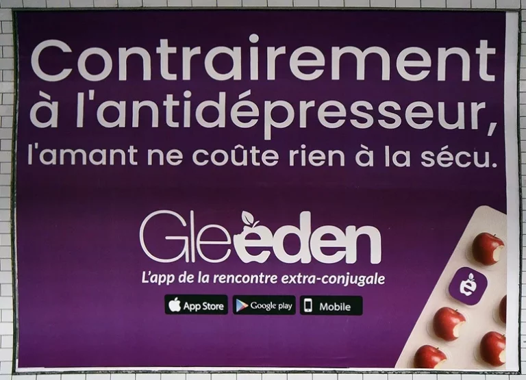 Publicité GLEEDEN