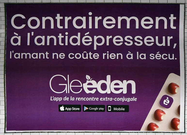 Publicité GLEEDEN